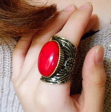 欧美外贸原单饰品批发 精致花纹与复古松石戒指的匠心工艺